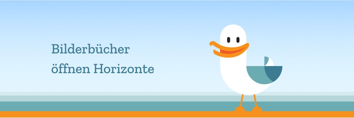 LeseLachMöwe - Logo